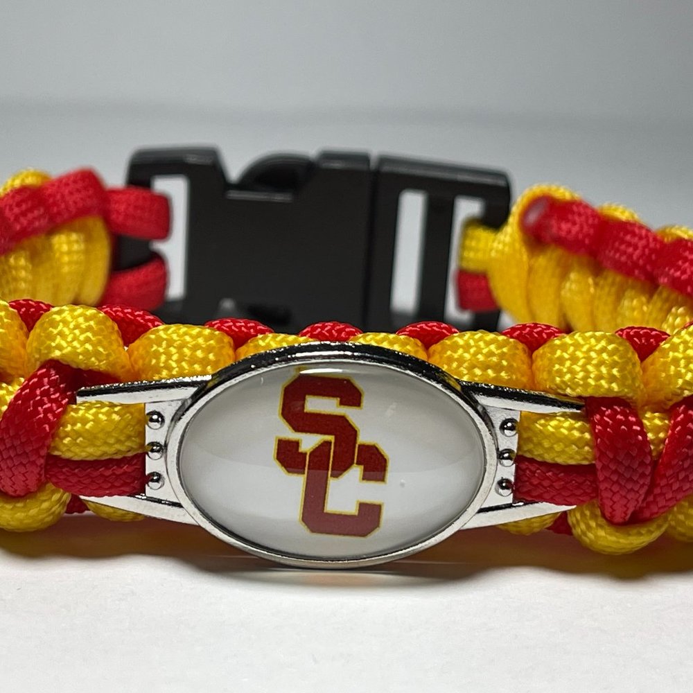 USC Trojans NCAA Braided Paracord NEW!!